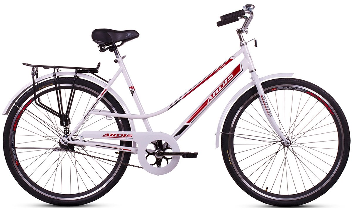 Фотография Велосипед Ardis CITY-STYLE 26" (2020) 2020 Бело-красный